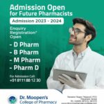 Pharmacy Courses Admission 2023-24
