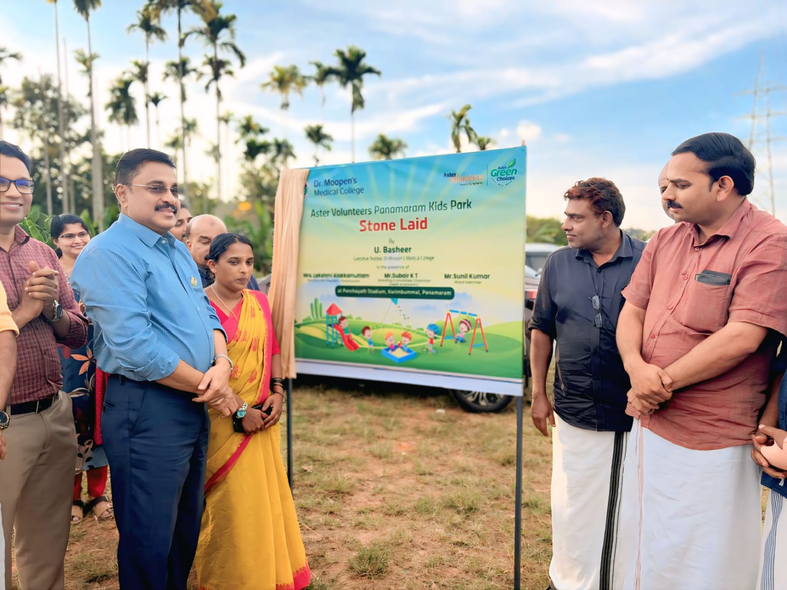 Panamaram Kids Park – Stone Laying Ceremony