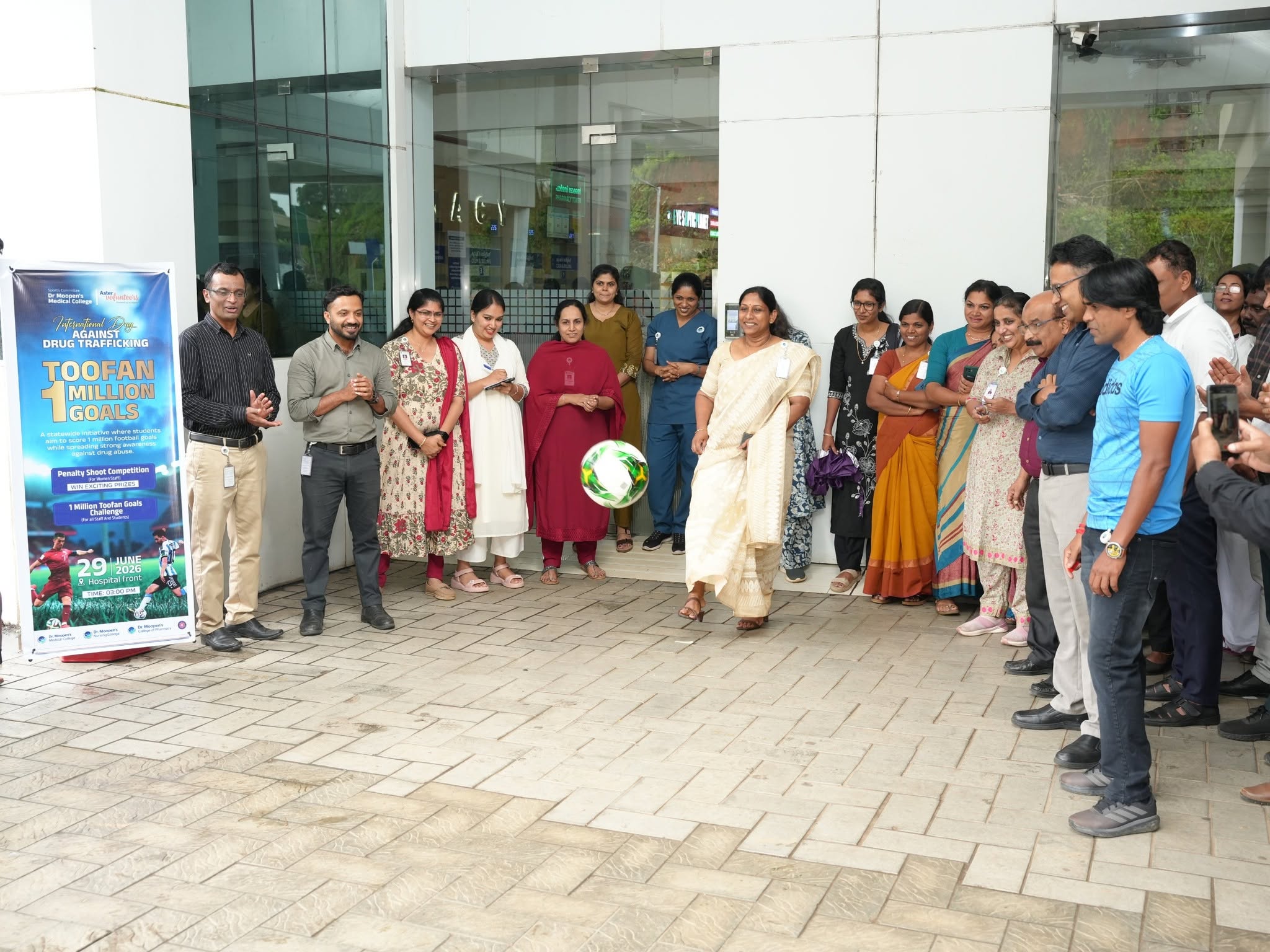International Day Against Drug Trafficking – “Toofan 1 Million Goals”